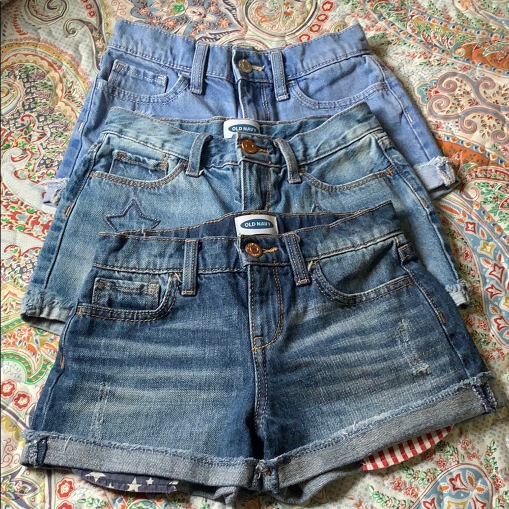Girls Old Navy denim shorts